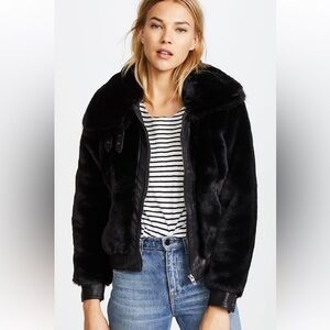 Blanknyc Black Teddy Jacket